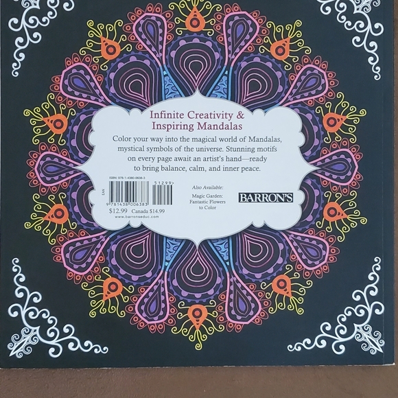 Mandala colouring book - Picture 3 of 5